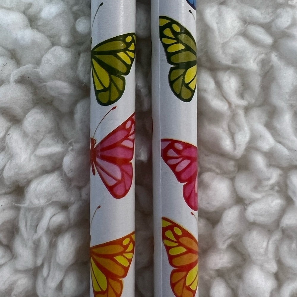 Int'l Arrivals/OOLY Butterflies ECO Friendly Recycled Graphite Pencils Box of12 - Picture 6 of 12